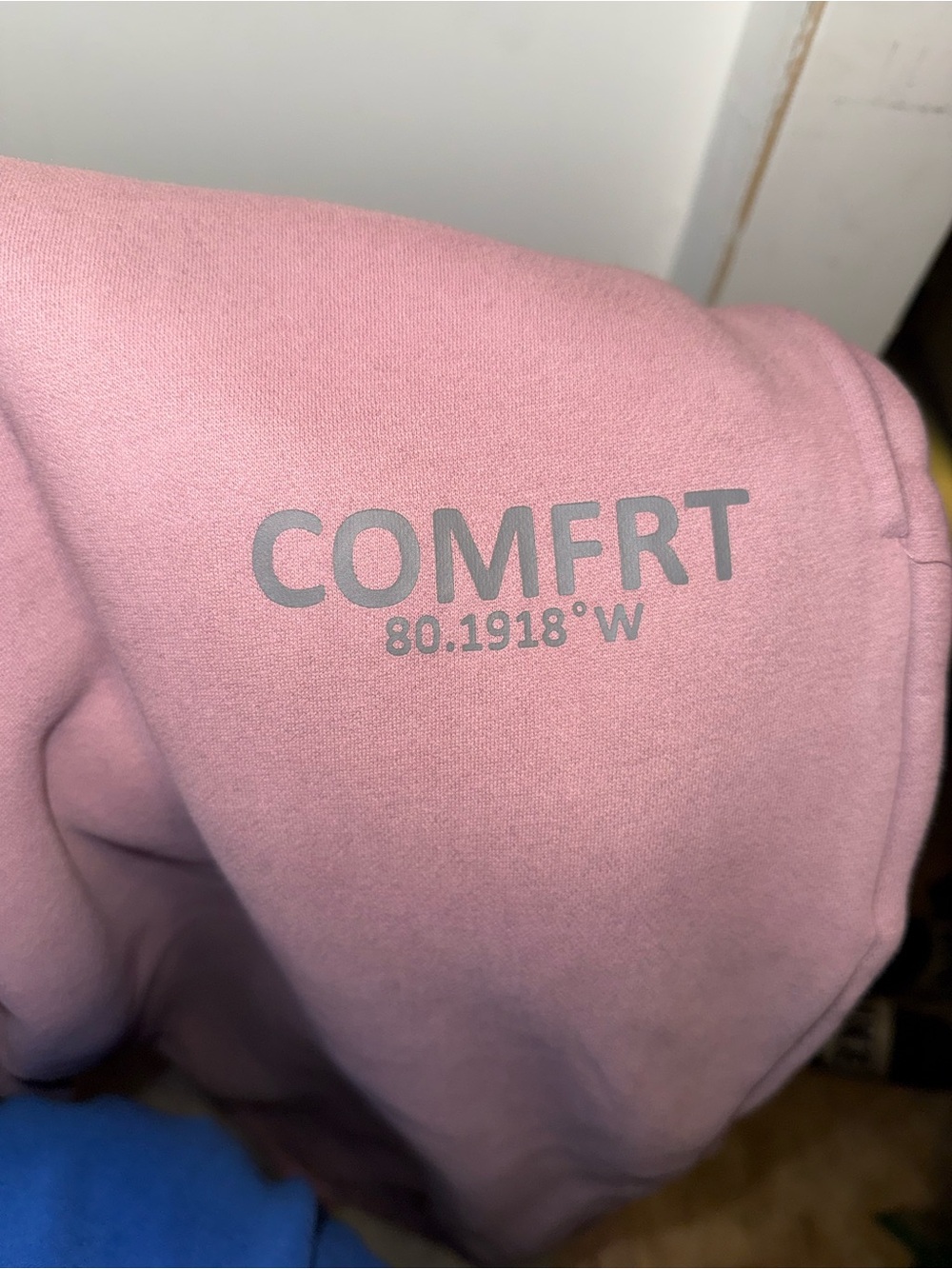 COMFRT Pink Graphic Sweatshirt